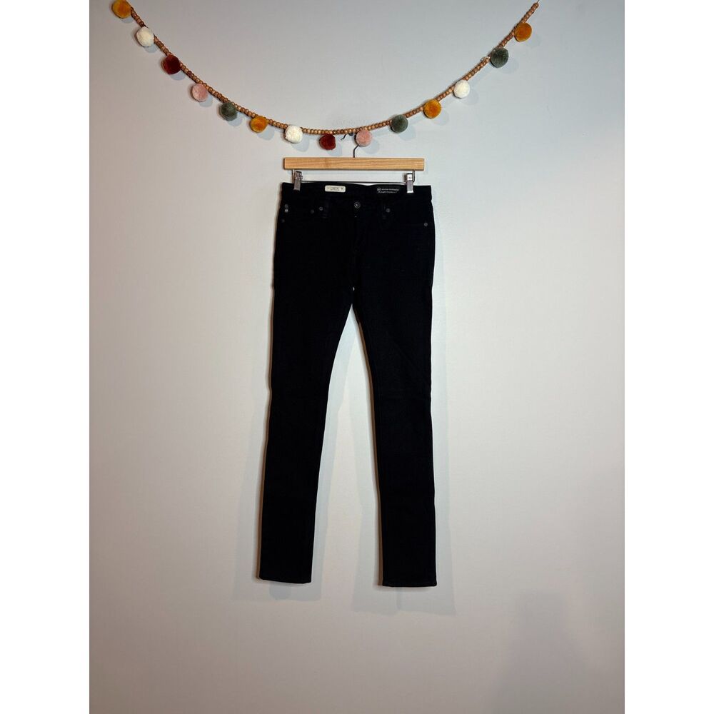 AG Adriano Goldschmied black The Legging Super Skinny Pants